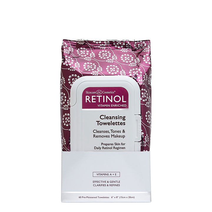 Skincare Cosmetics Retinol Lingettes Nettoyantes Anti-âge 60 pièces