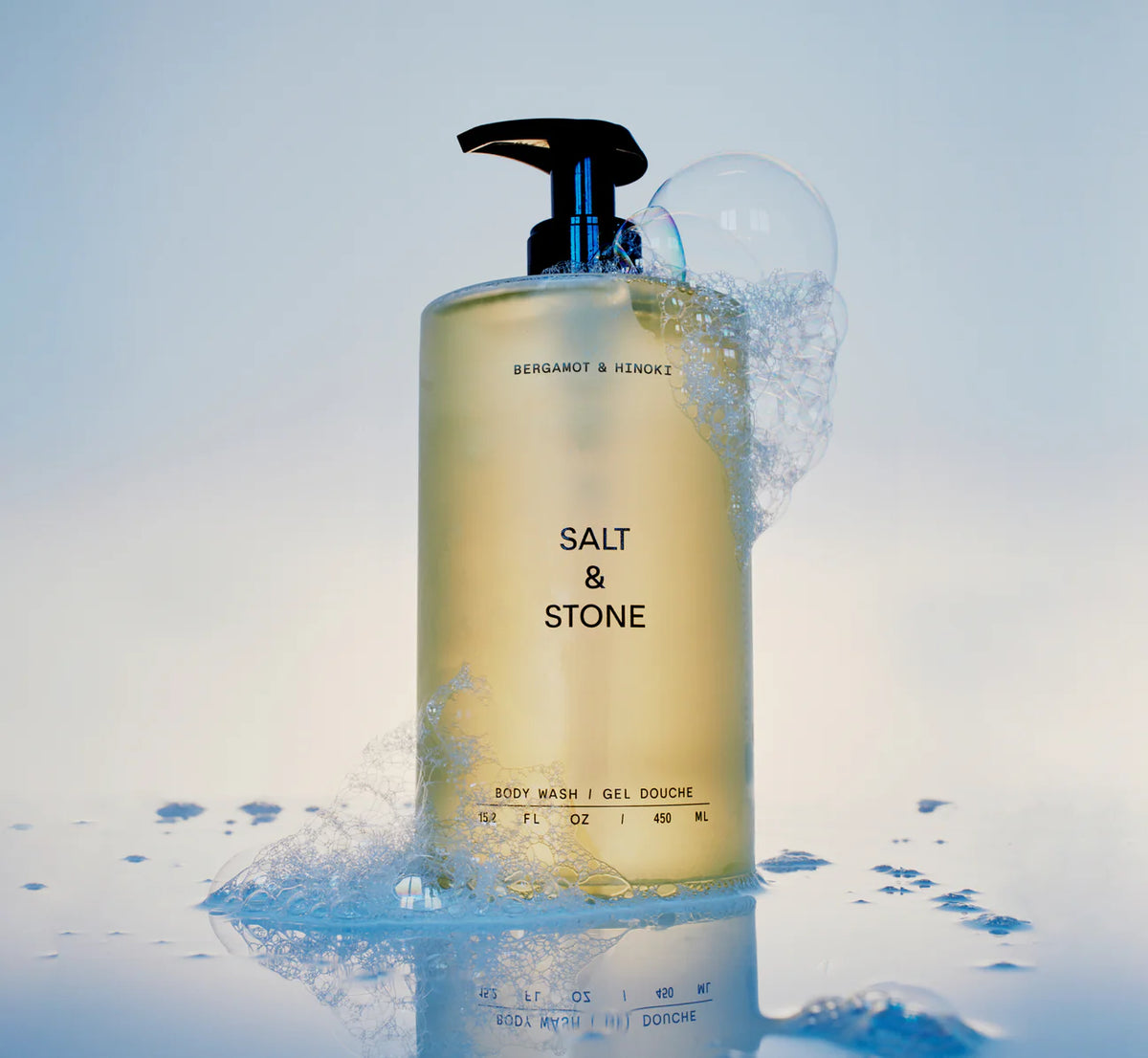Salt & Stone Body Wash - Bergamot & Hinoki ambiance