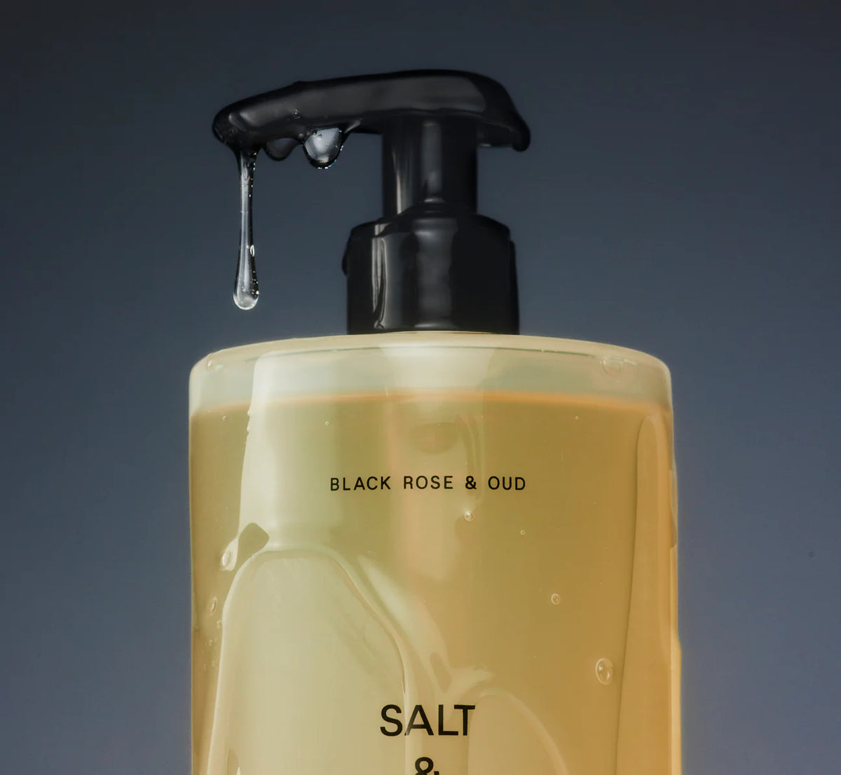 Salt & Stone Body Wash - Black Rose & Oud ambiance