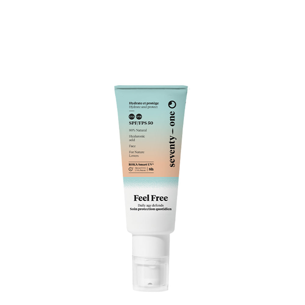 SeventyOne Percent Crème hydratante FPS 50 Feel Free 40 ml
