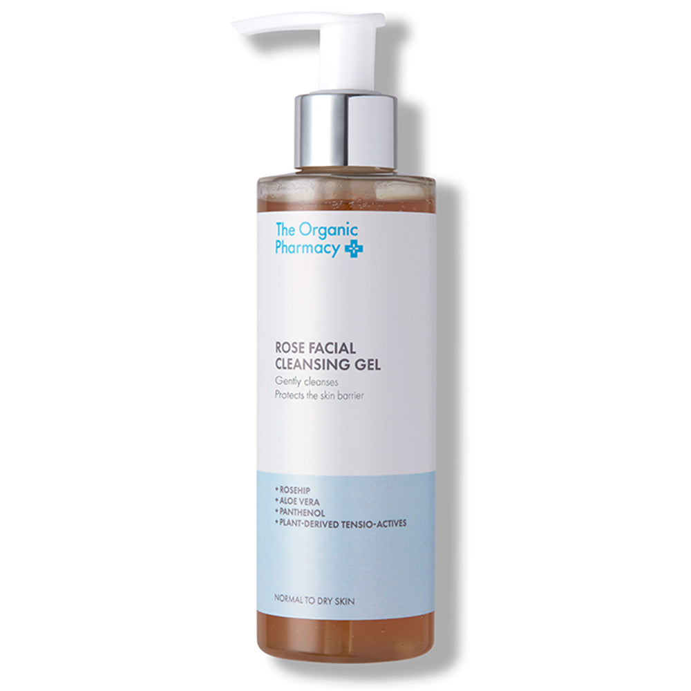 The Organic Pharmacy Gel Nettoyant Visage à la Rose 200ml