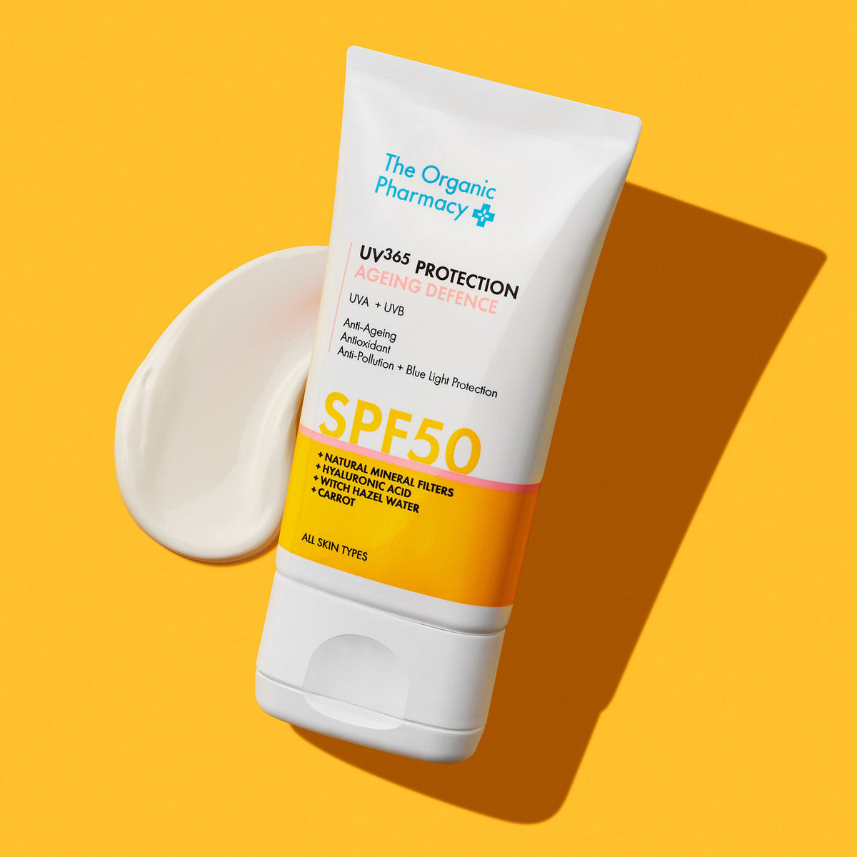 The Organic Pharmacy UV365 Protection Ageing SPF50 40ml texture
