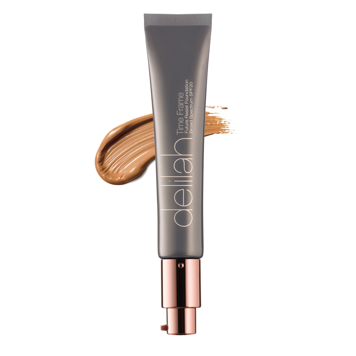 Delilah cosmetics Time Frame Foundation nutmeg