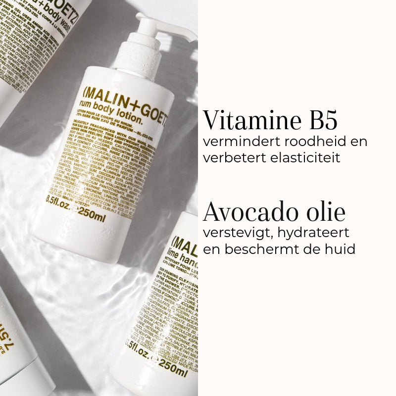 Rum Body Lotion 250ml ingrédients