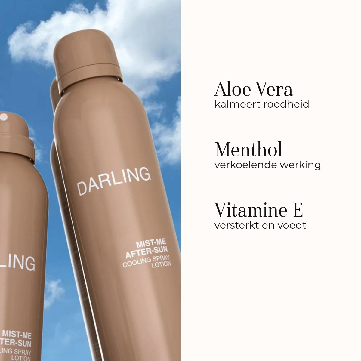 Mist-Me Aftersun 150ml ingrédients