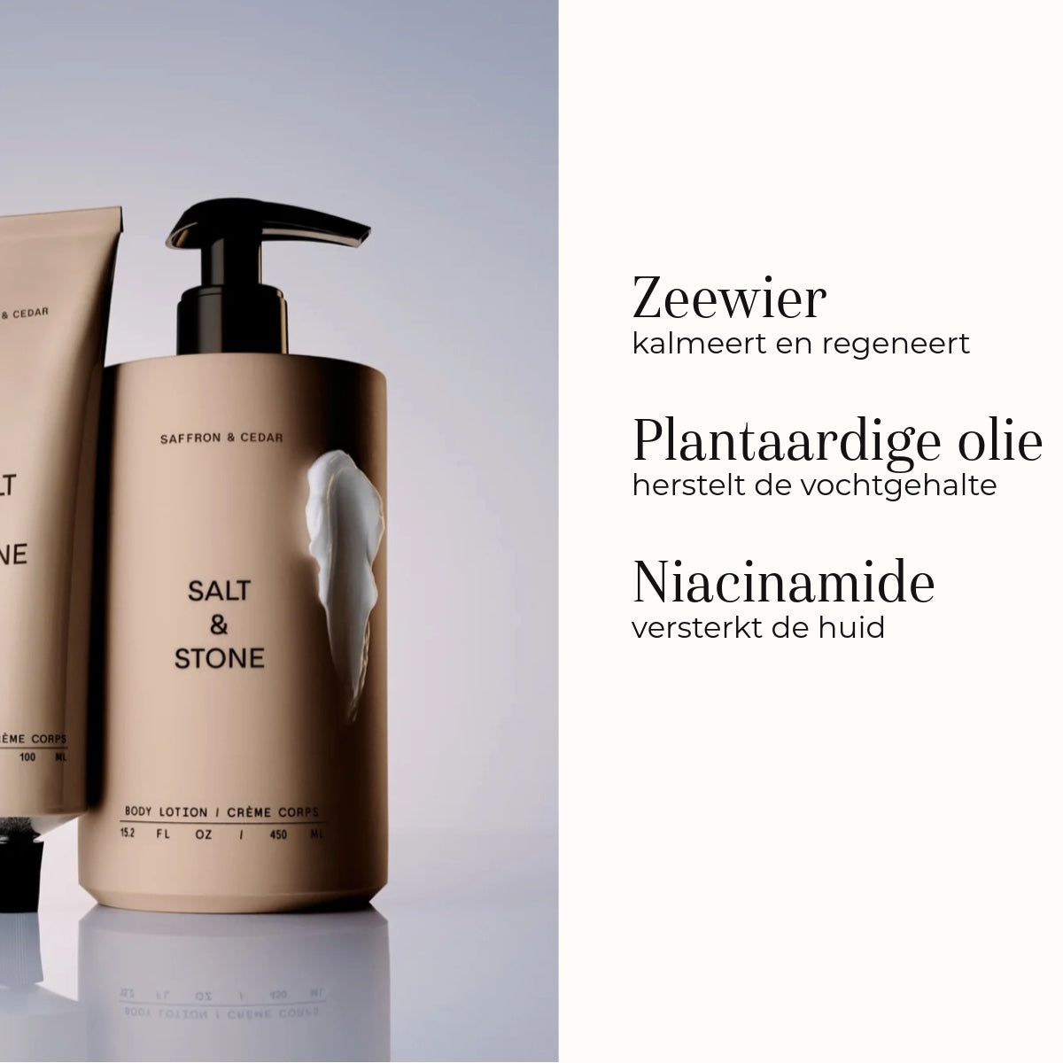 Body Lotion - Saffron & Cedar ingrédients