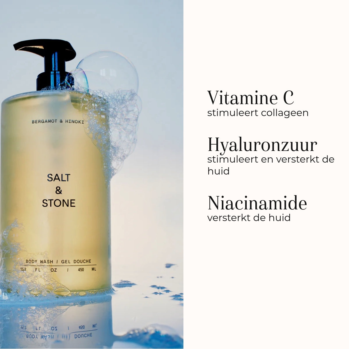 Body Wash - Bergamot & Hinoki ingrédients