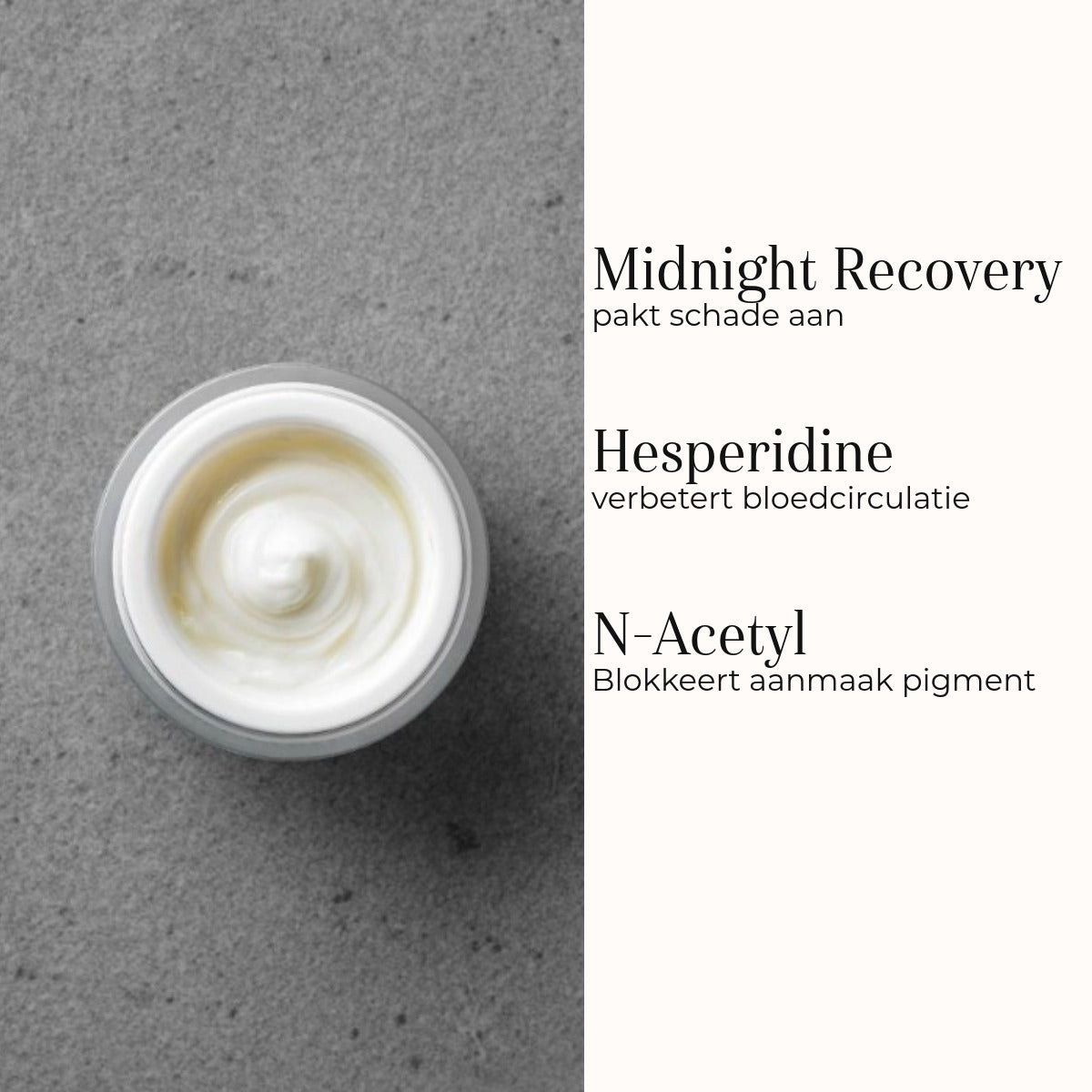 Medik8 Advanced Night Eye 15ml ingrédients hespéridine et N-acétyl