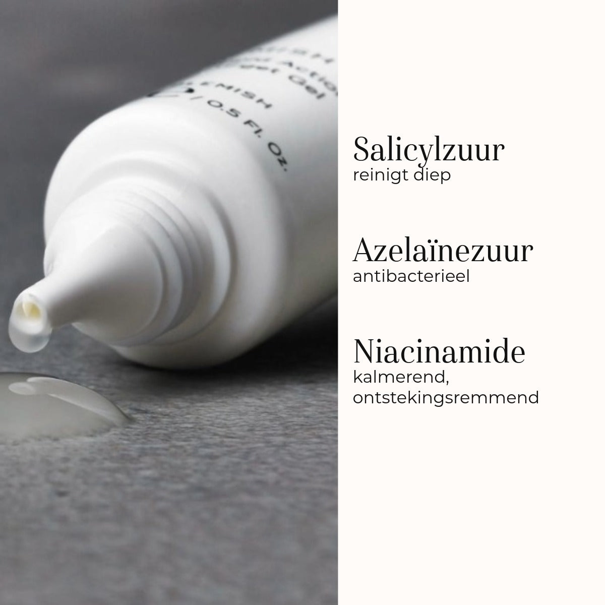 Medik8 Blemish SOS 15ml ingrédients acide salicylique, acide azélaïque et niacinamide