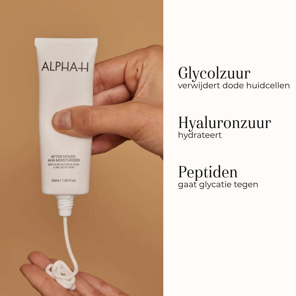 After Hours AHA Moisturiser 50ml | Alpha-H