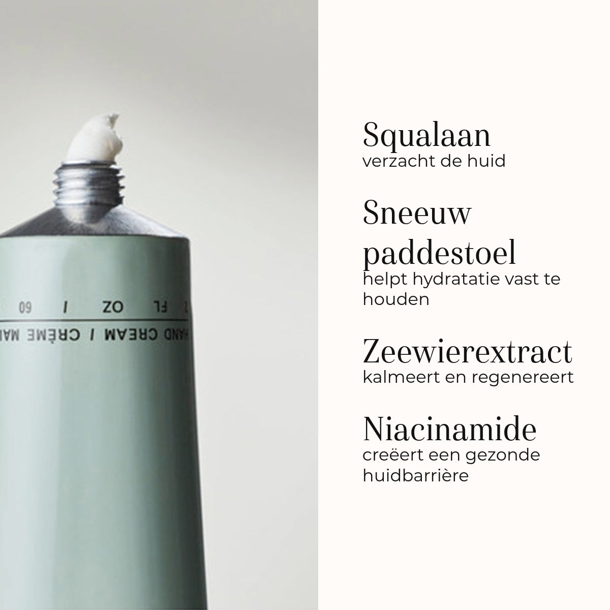 Hand Cream - Bergamot & Eucalyptus ingrédients