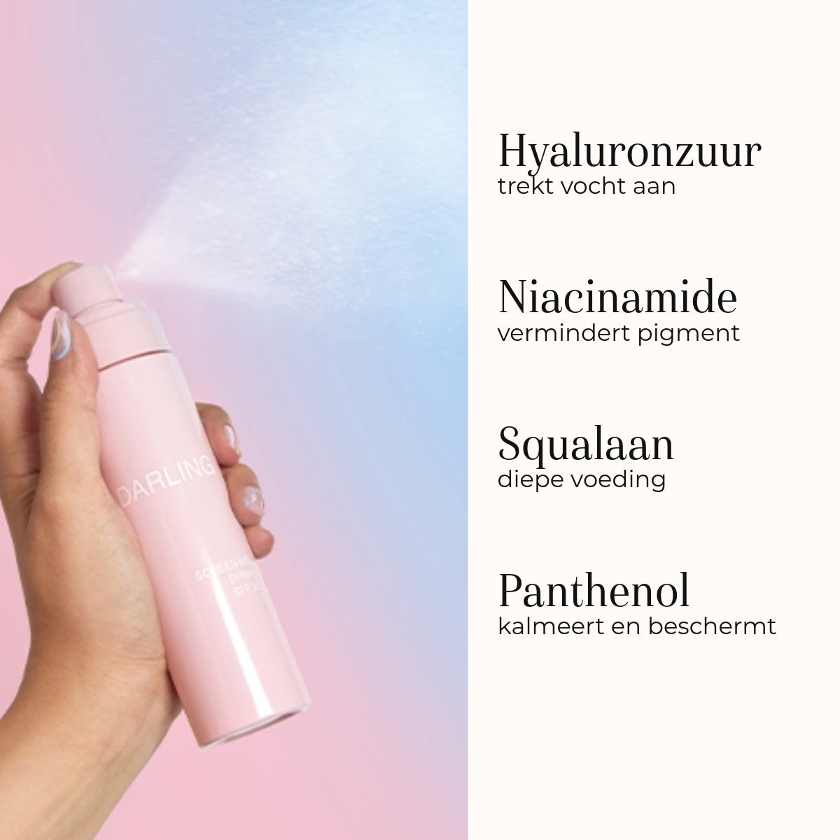 Screen-Me Spray SPF 30 150ml ingrédients
