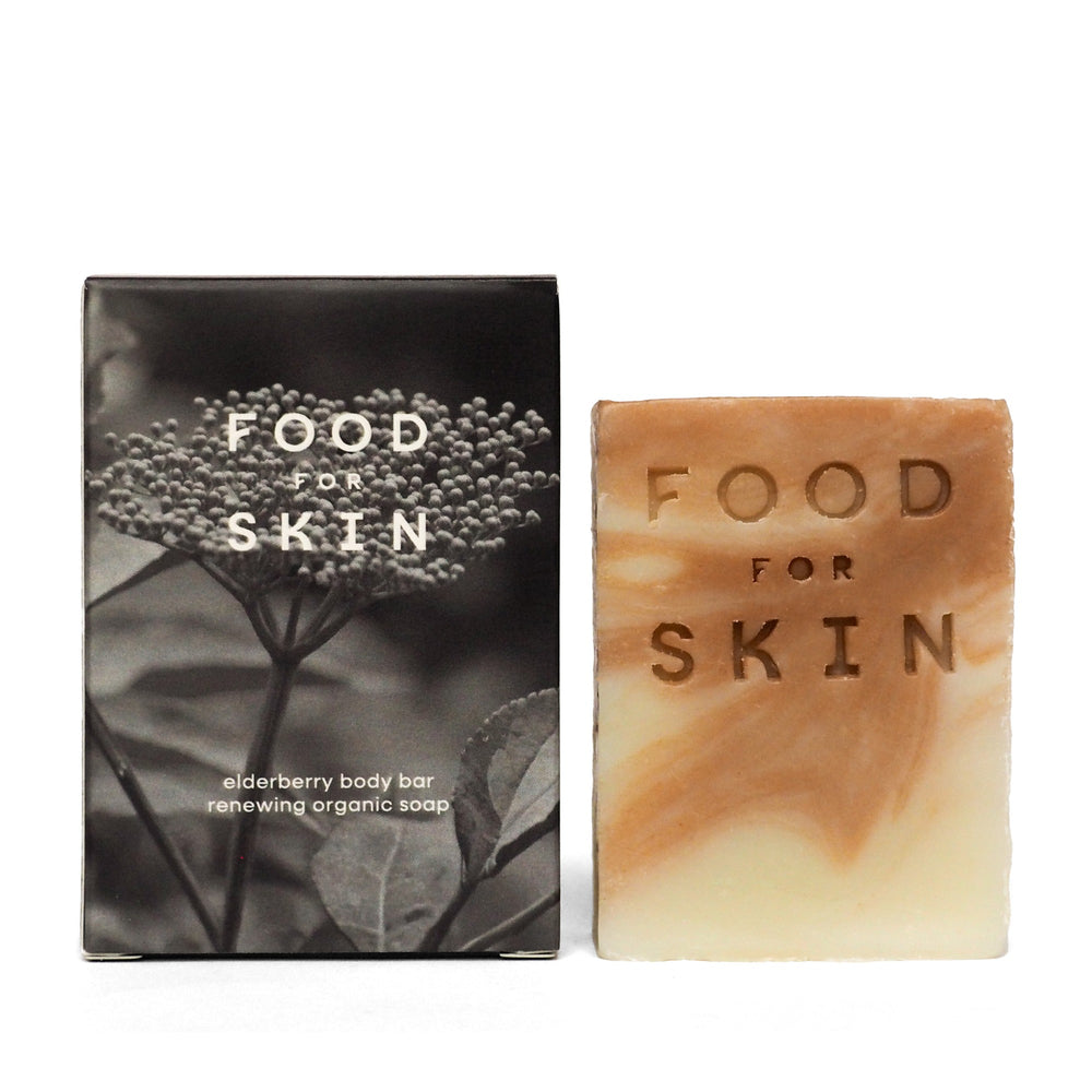 Food for Skin Savon corporel Elderberry 90 grammes