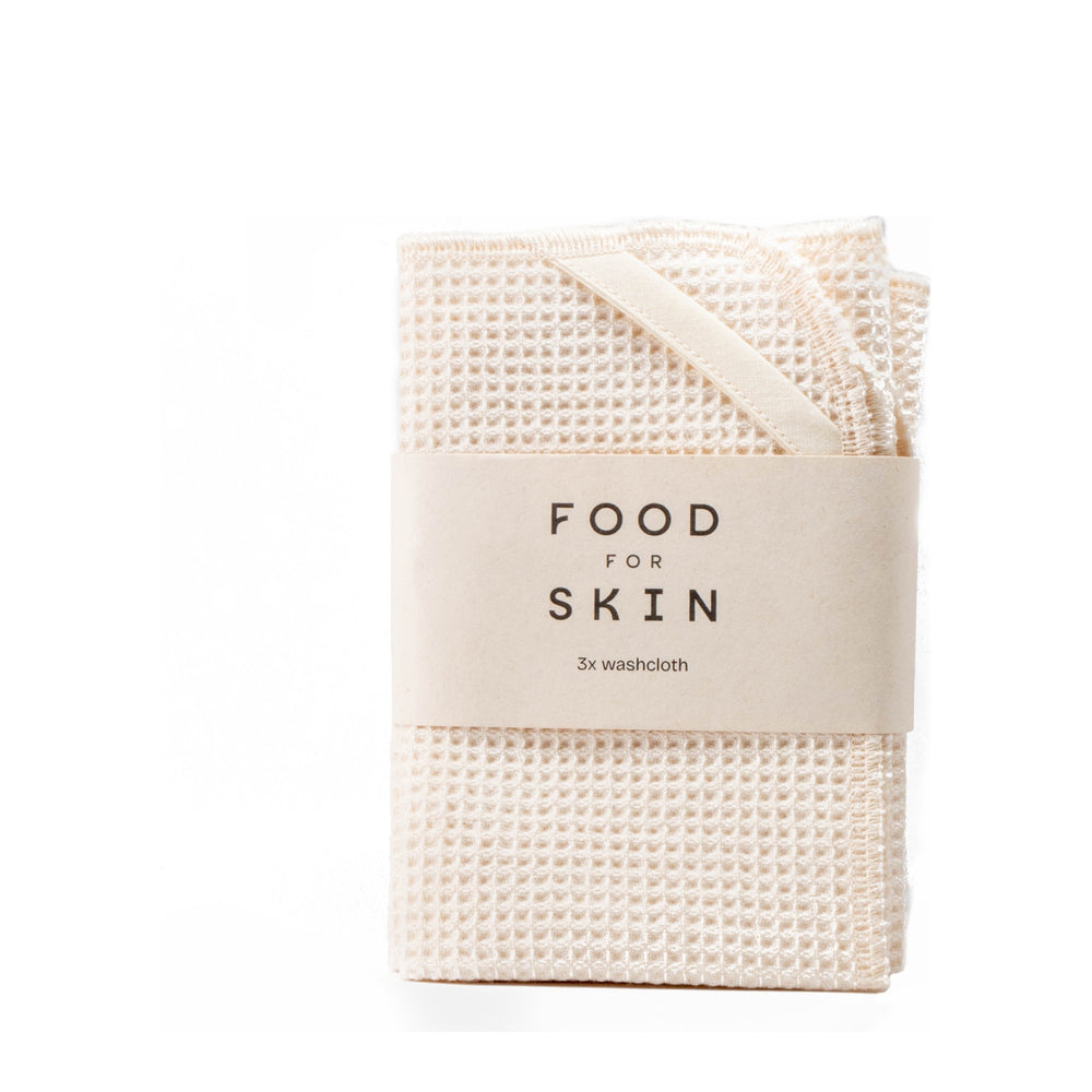 Food for Skin Lingettes lavables lot de 3