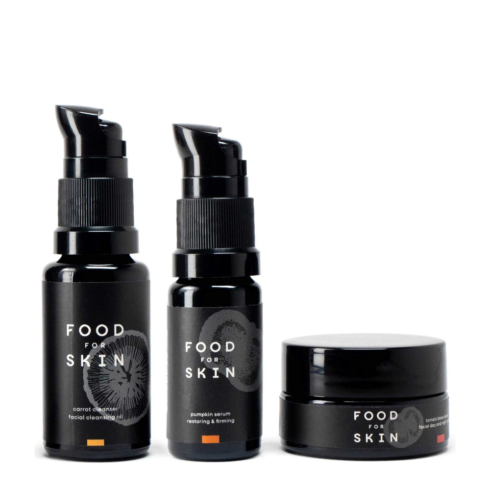 Food for Skin Coffret découverte Pumpkin - raffermissant 15 ml, 15 ml, 10 ml