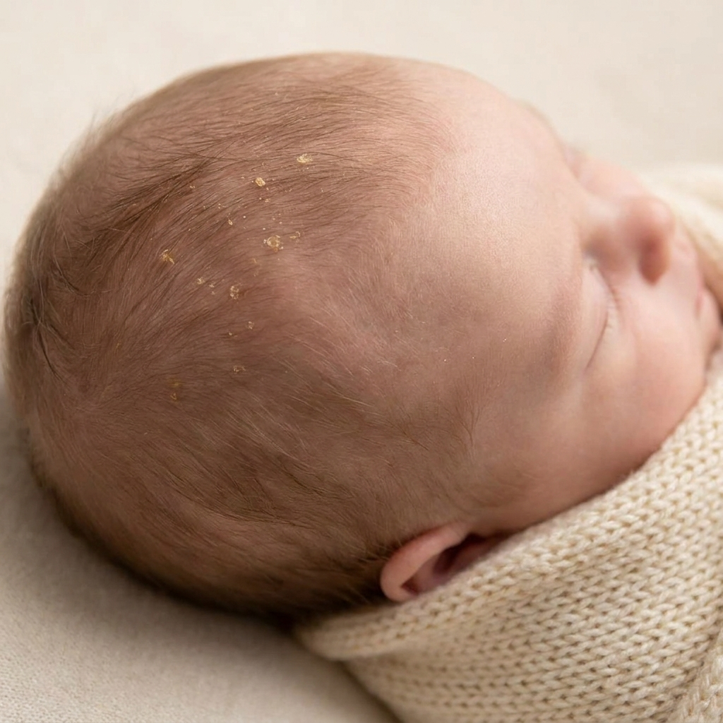 Berg : croûtes de lait chez les bébés