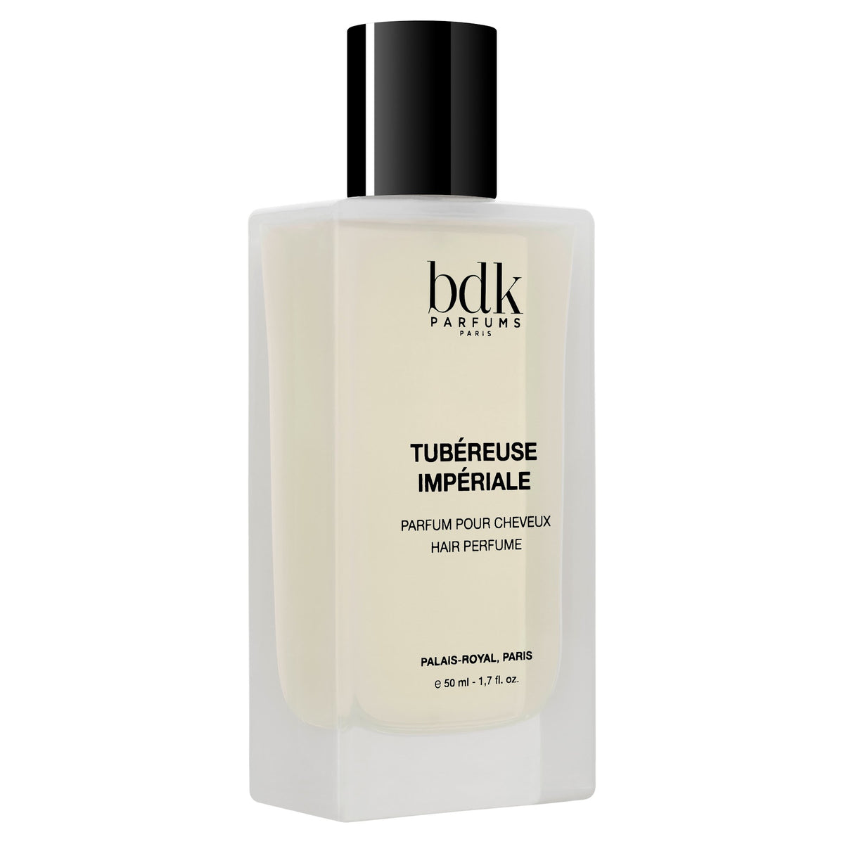 BDK Parfums Hair Perfume Tubereuse Imperiale flacon vue de face en biais