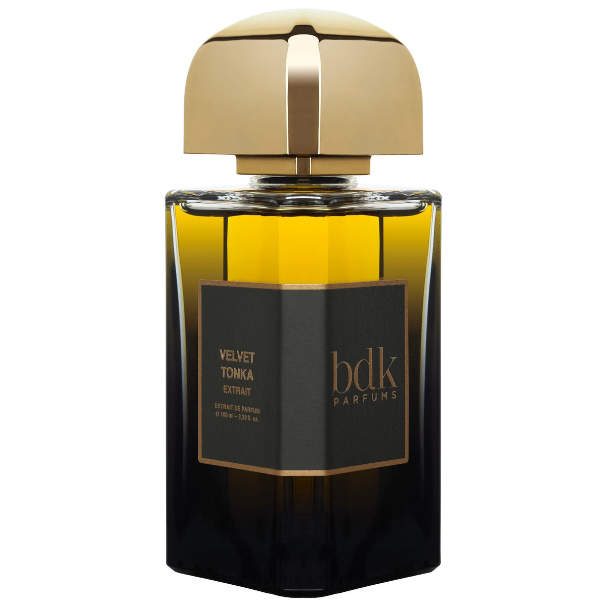 BDK Parfums Velvet Tonka Extrait 100ml flacon de profil avec logo bdk