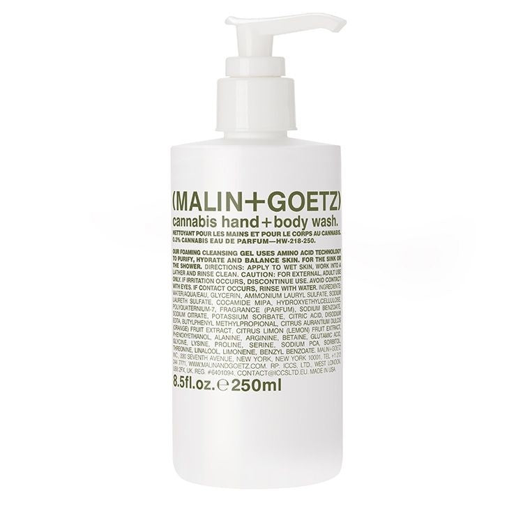 Malin+Goetz Gel lavant mains et corps au cannabis 250 ml
