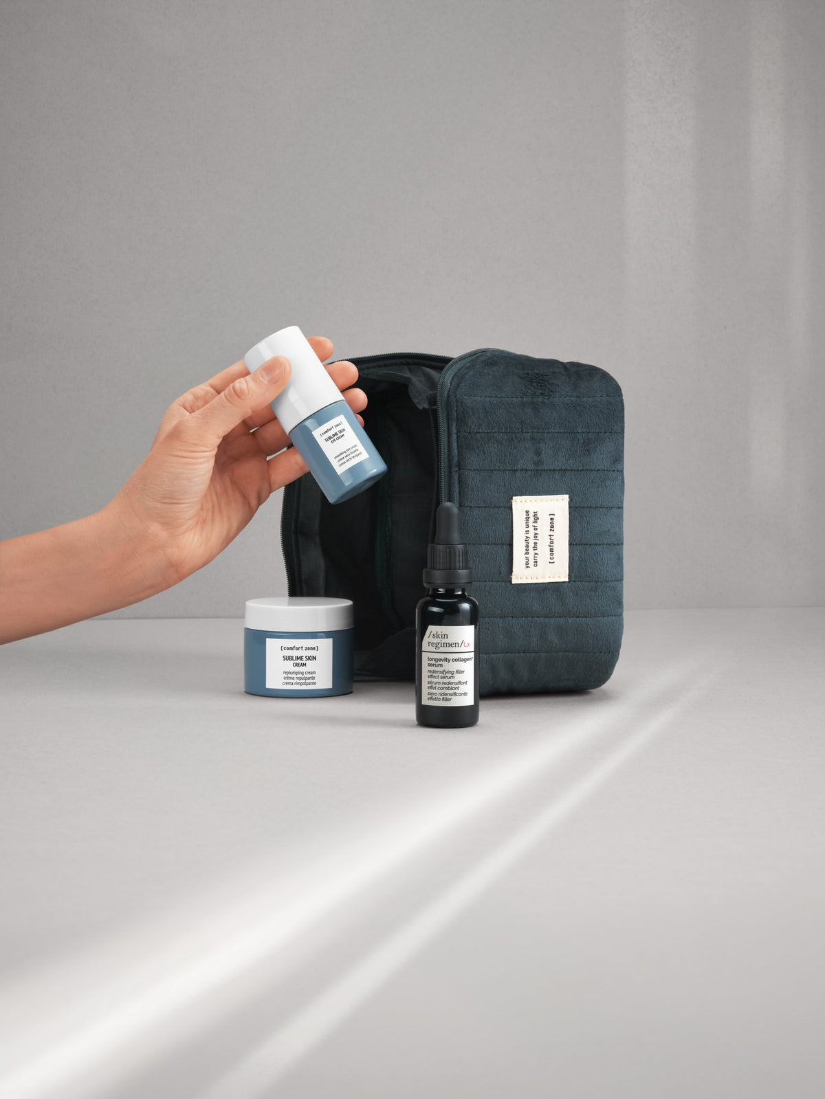Comfort Zone Timeless Beauty Ritual ambiance trois