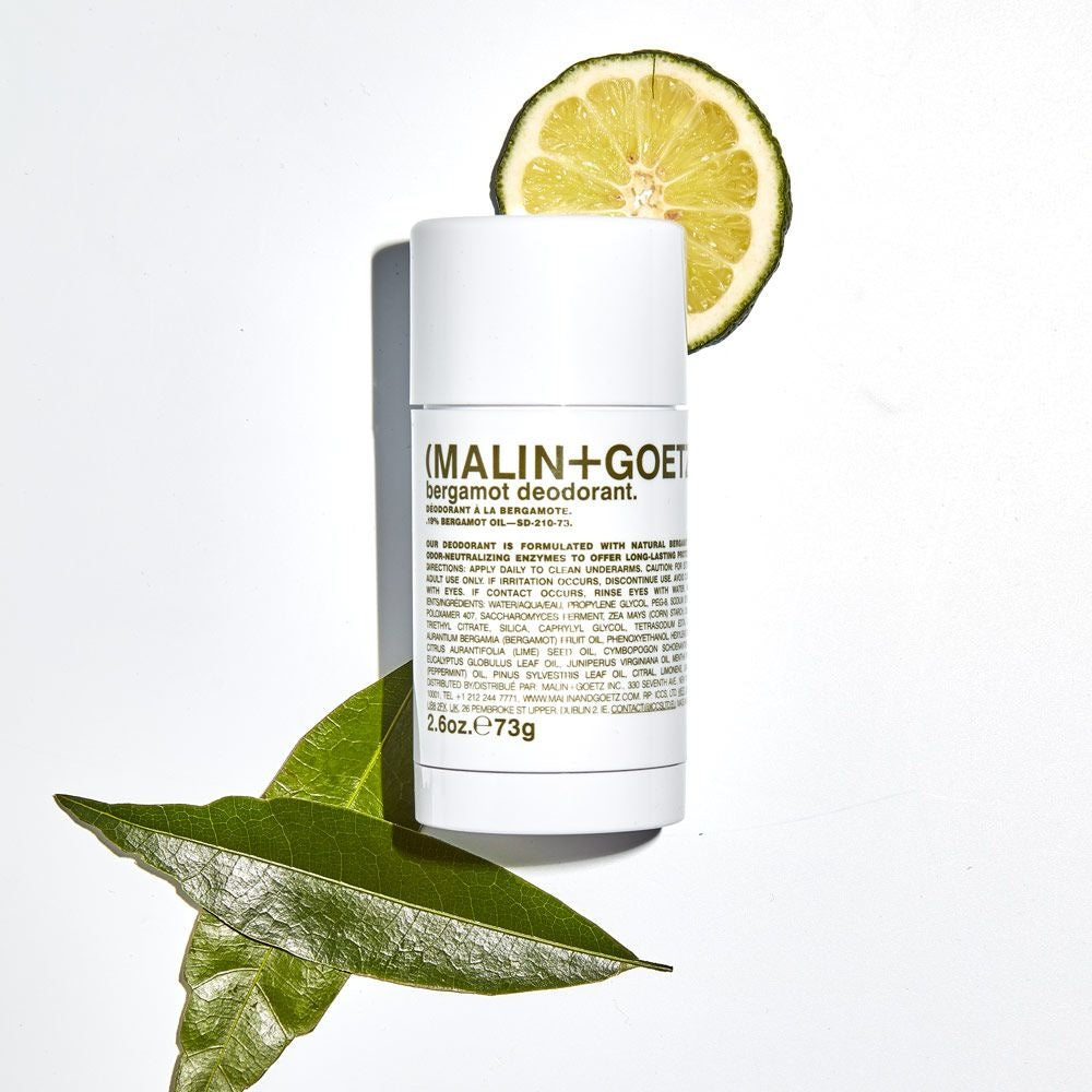 Malin+Goetz Bergamot Deodorant emballage