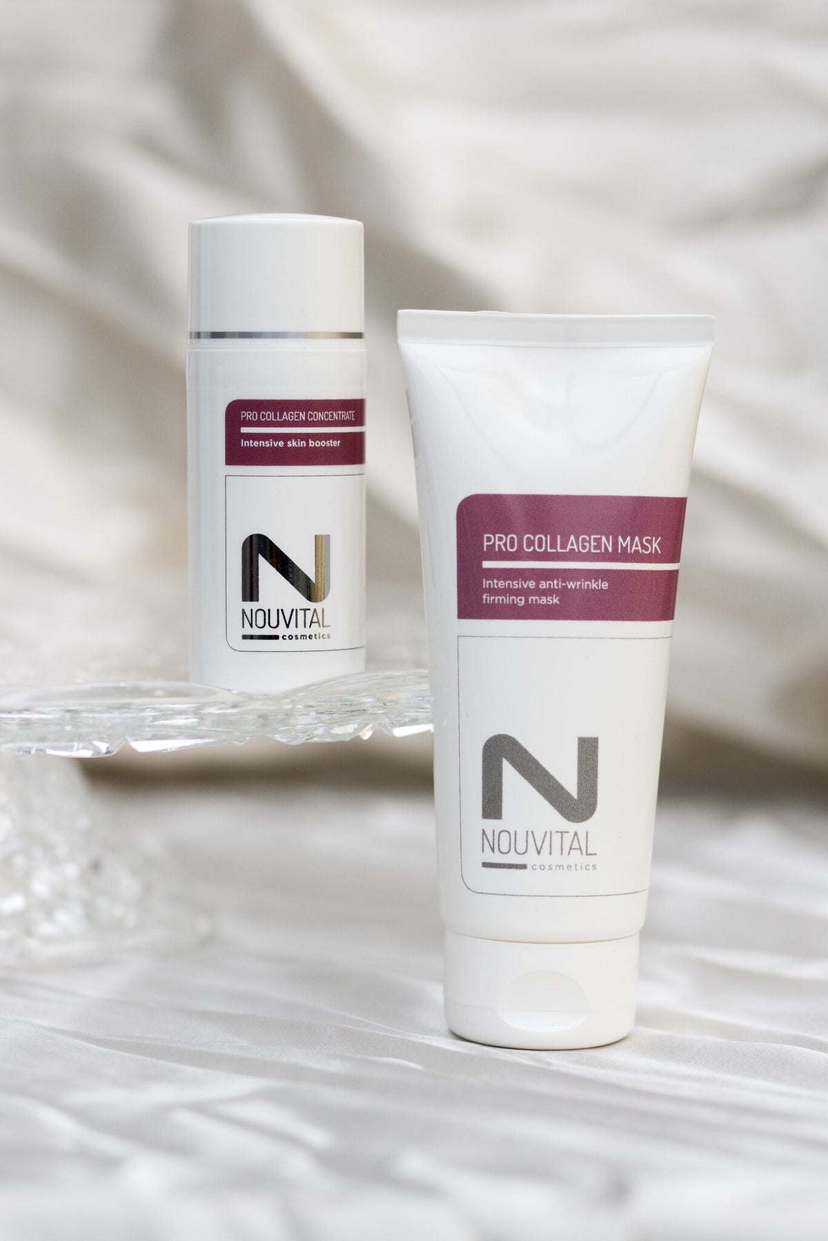 Nouvital Pro Collagen mask ambiance