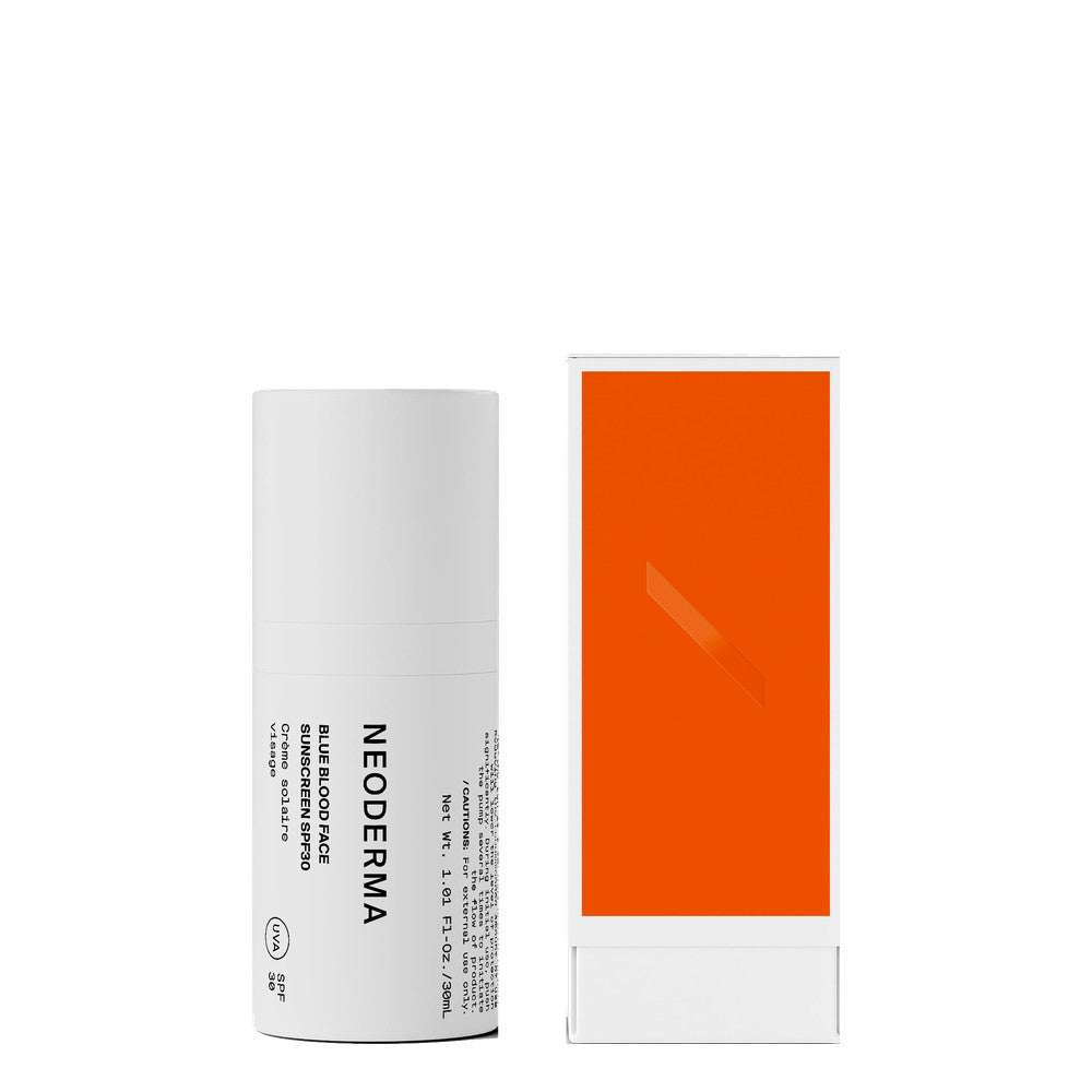 Neoderma Crème solaire visage FPS30 Blue Blood
