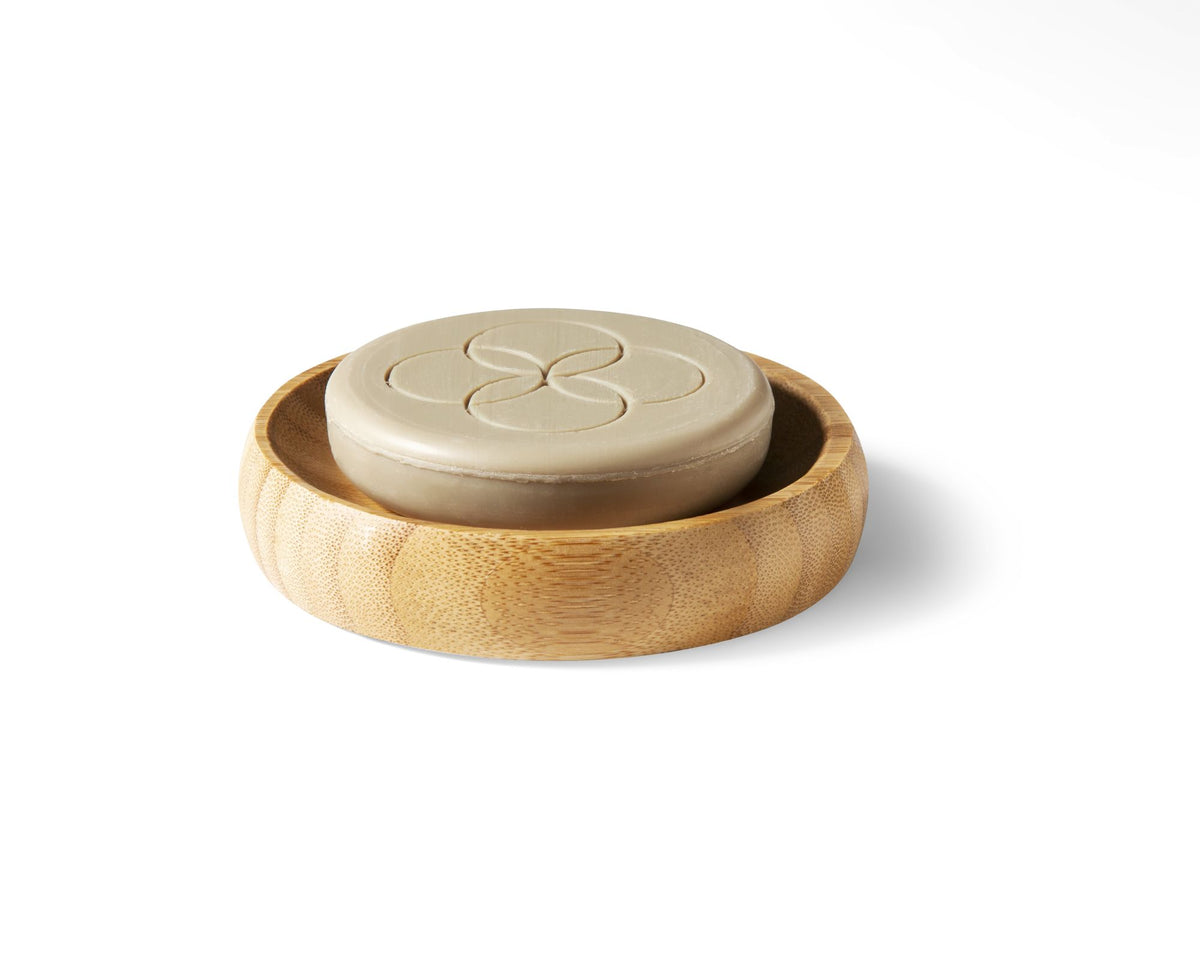 Oolaboo Bamboo Shampoo Bar Dish avec le shampoo bar