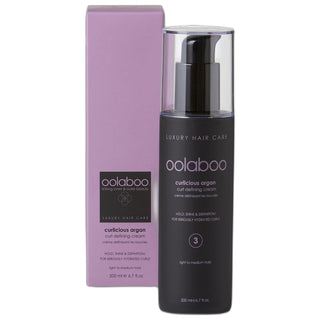 Curlicious Argan Curl Defining Cream 200ml | Oolaboo
