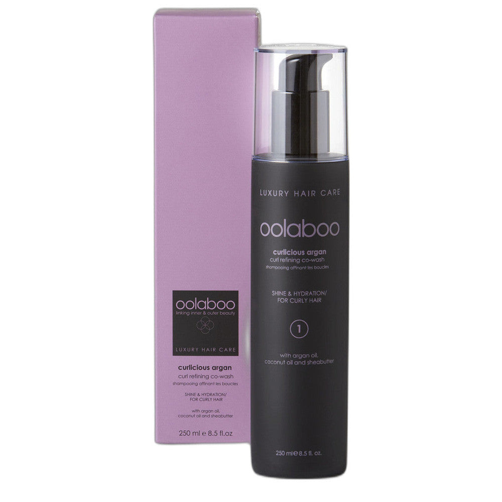 Oolaboo Curlicious Argan Curl Refining Co-Wash 250ml