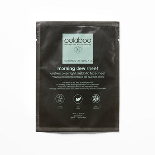 Morning Dew Unstress Overnight Prebiotic Face Sheet 18 ml