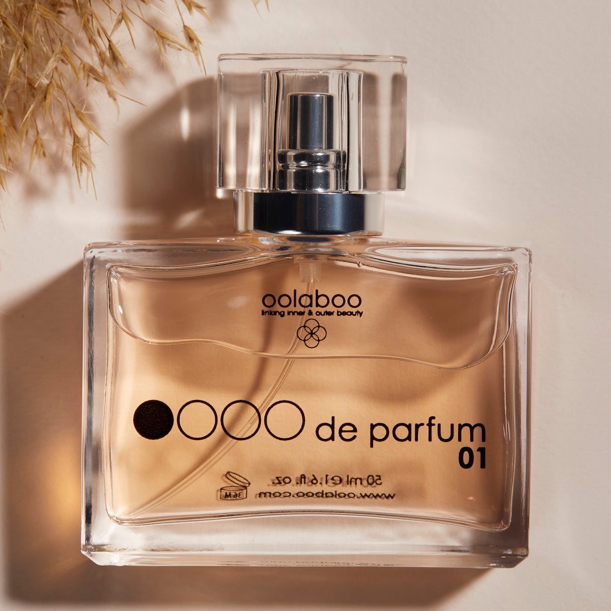 Oolaboo OOOO de Parfum 01 flacon de 50 ml avec fleurs séchées
