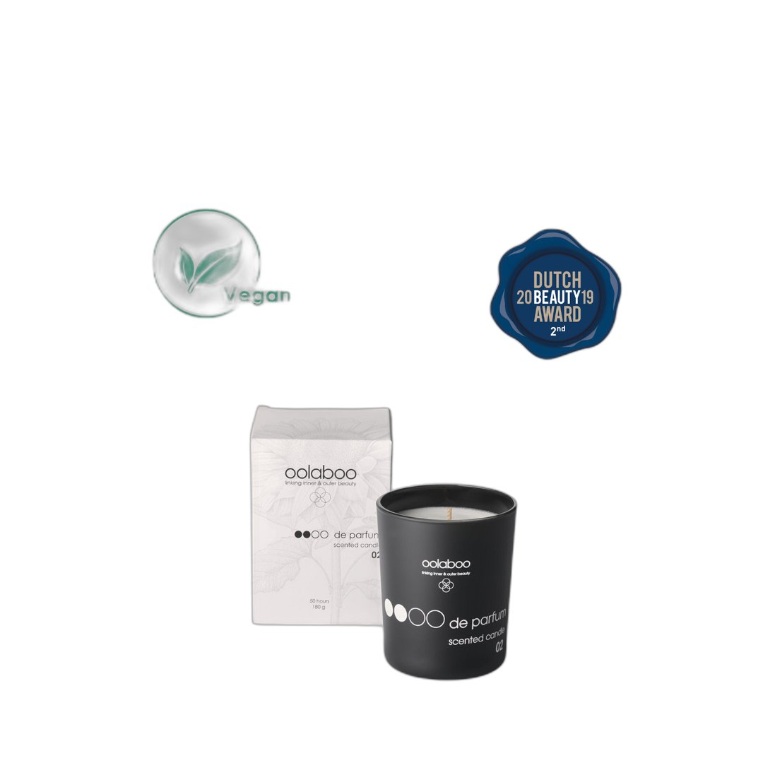 Oolaboo OOOO de Parfum Scented Candle 02 avec coffret, vegan et award