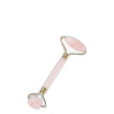 Rosé Quartz Beauty Roller In Luxury Black Pouch 8 x 20 cm | Oolaboo