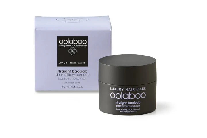 Oolaboo Straight Baobab Pomade pot avec boîte