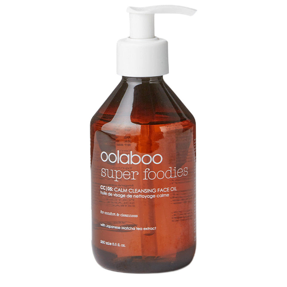 Oolaboo Huile Nettoyante Apaisante Visage Super Foodies 250ml