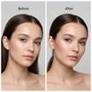 John van G Duo Blush 02 - Glam & Glow avant et après