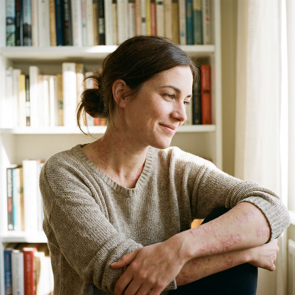 Psoriasis : calmer et prendre soin d'une peau réactive