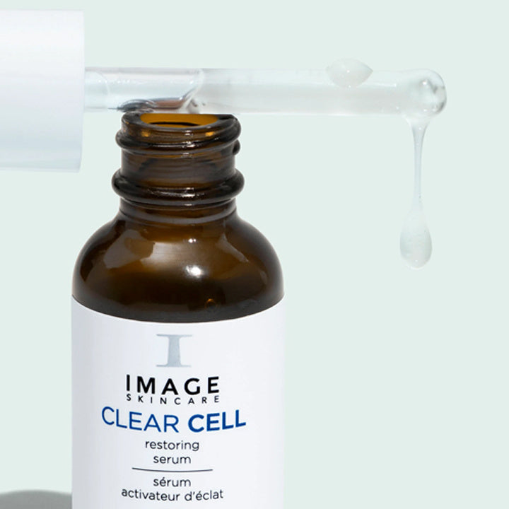 Image Skincare CLEAR CELL Restoring Serum ambiance