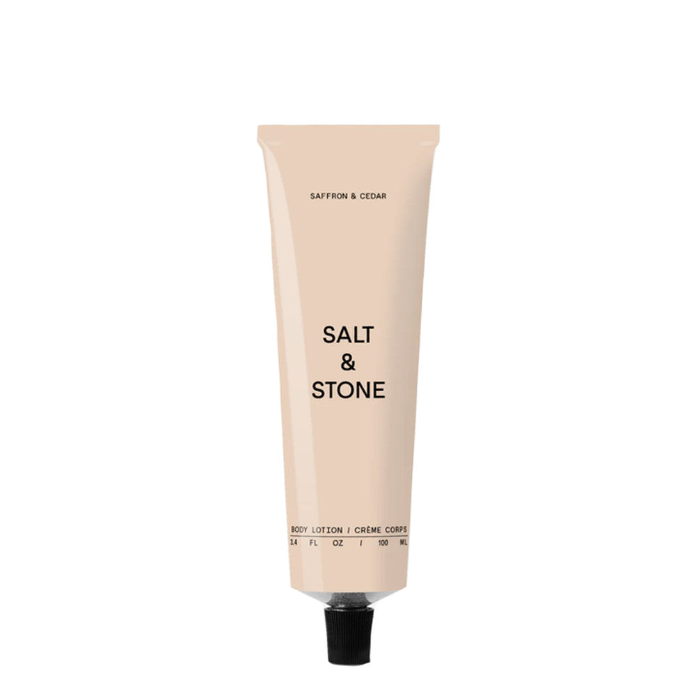 Salt & Stone Lait corporel - Safran & Cèdre