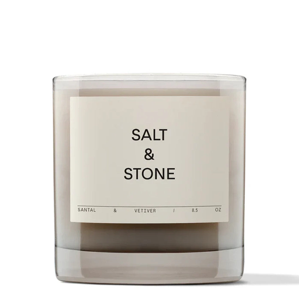 Salt & Stone Bougie parfumée - Santal & Vétiver 240 g