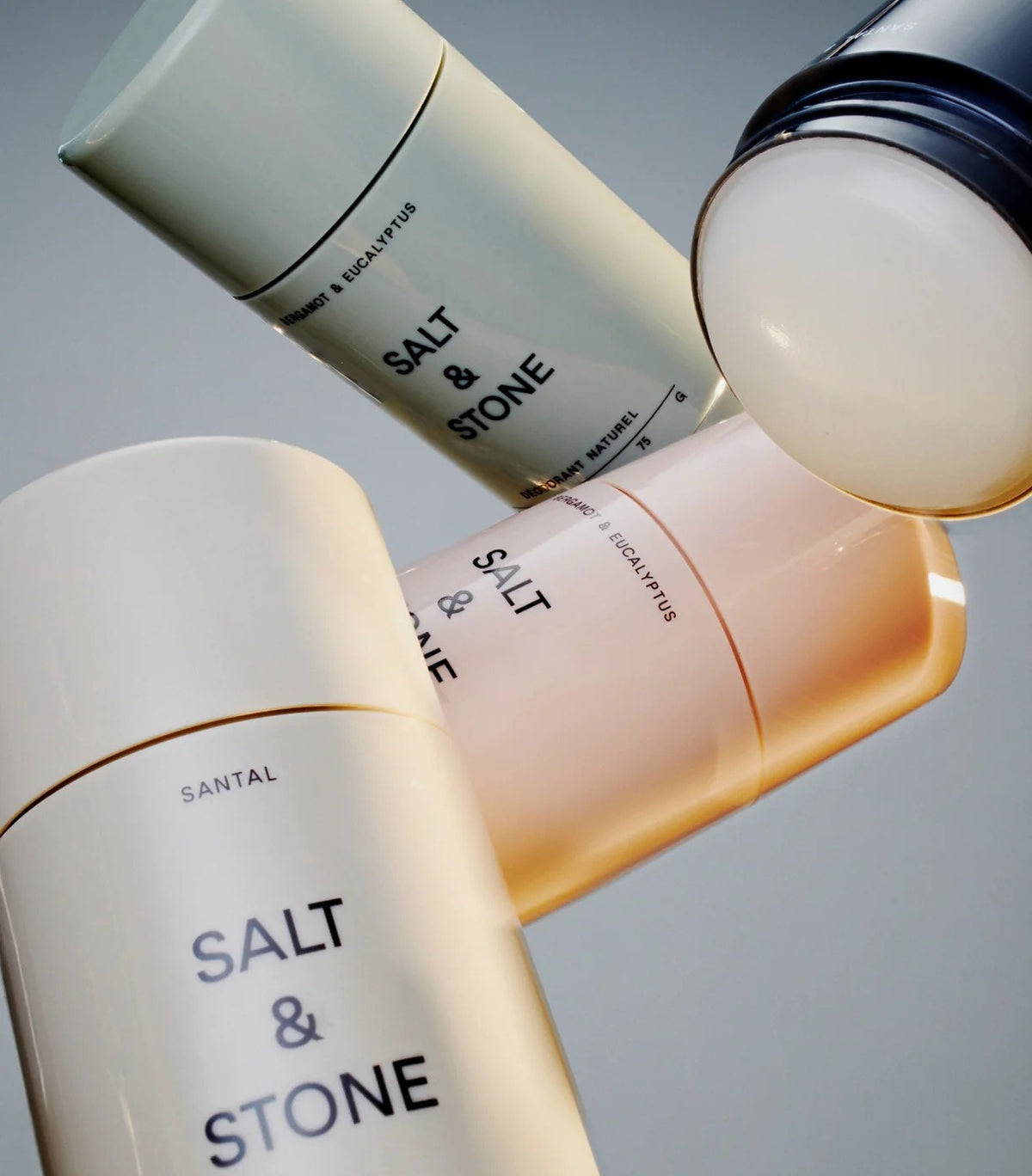 Salt & Stone Natural Deodorant - Santal & Vetiver texture