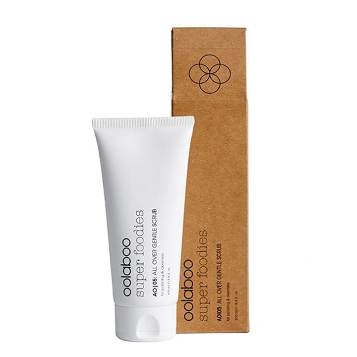 Oolaboo Super Foodies All Over Gentle Scrub tube avec boîte