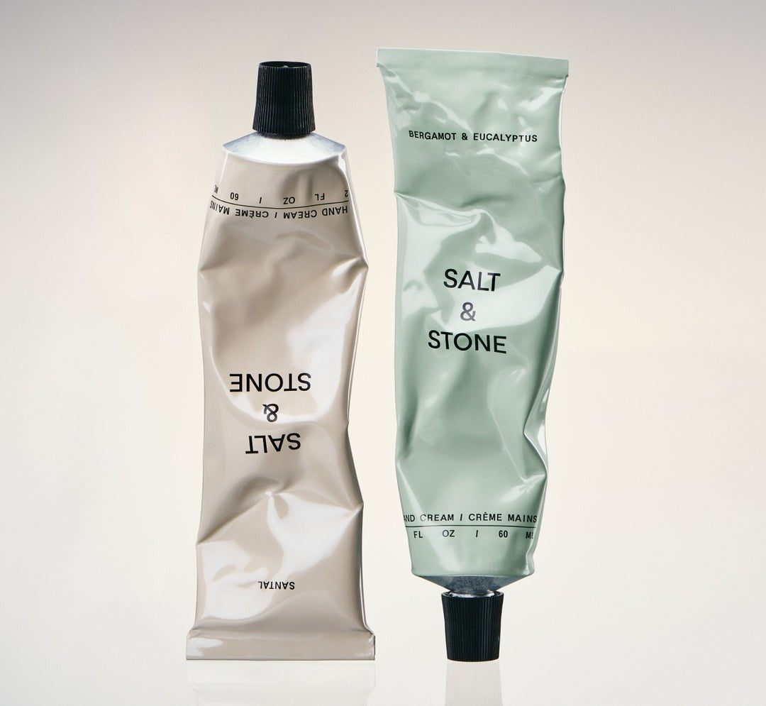 Salt & Stone Handcream - Santal & Vetiver ambiance
